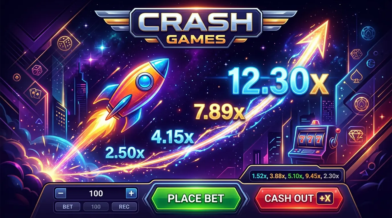 Super casino crash games
